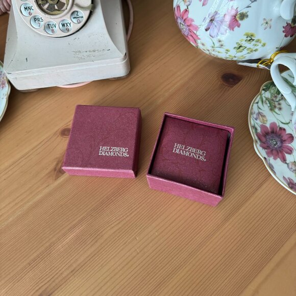 Helzberg Diamonds Earrings - CZ and Sterling Silver (NWOT) - Picture 5 of 5